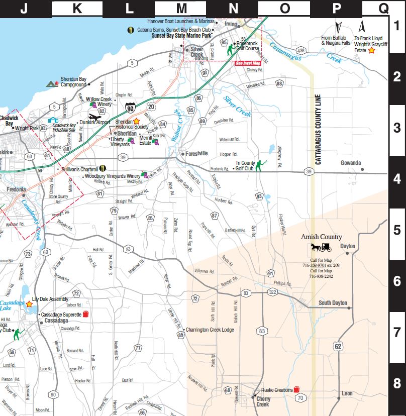 Maps & Guides For Chautauqua County | Chautauqua County Visitors Bureau